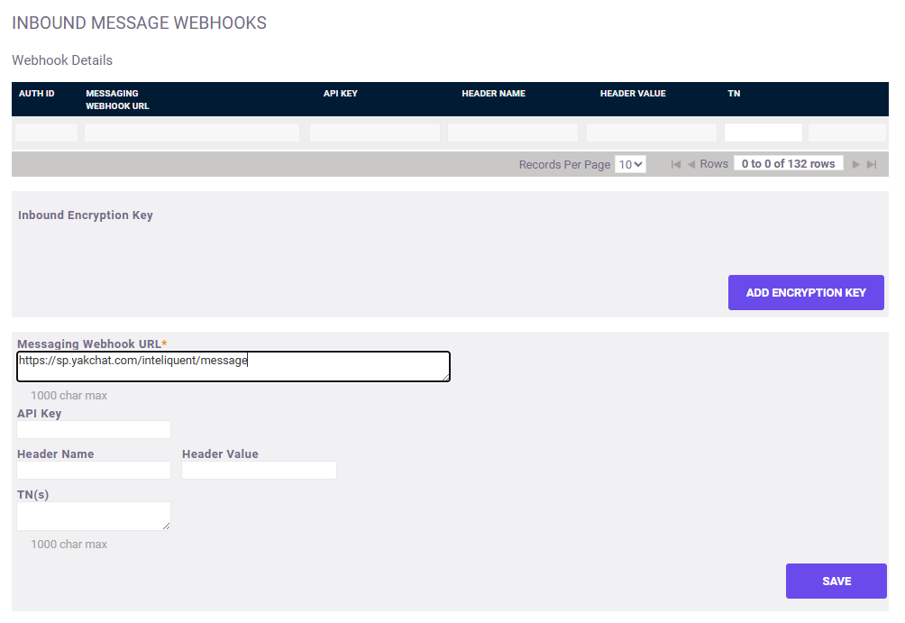 Image of Inteliquent inbound webhook entr