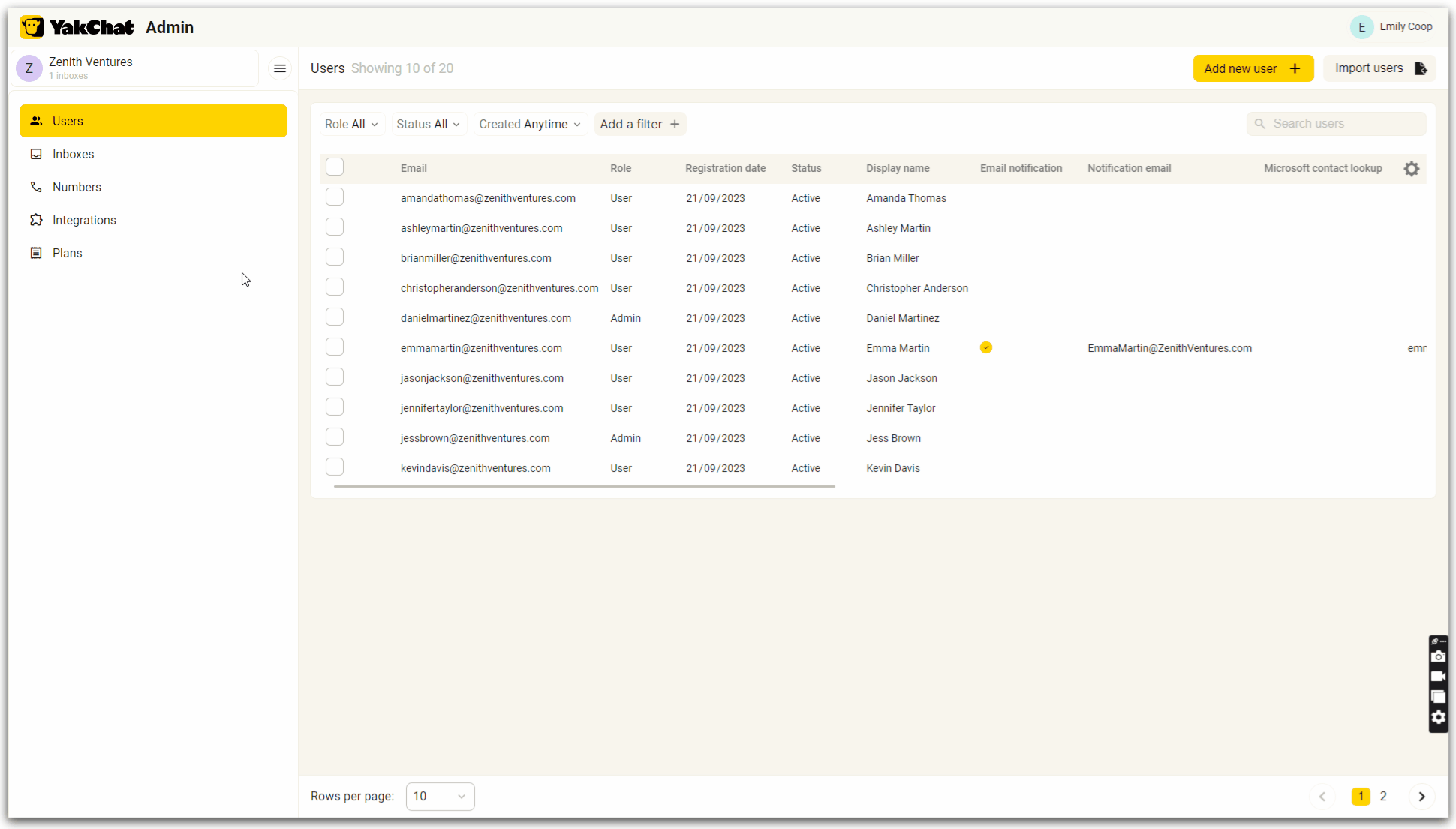 GIF to show how to use filters
