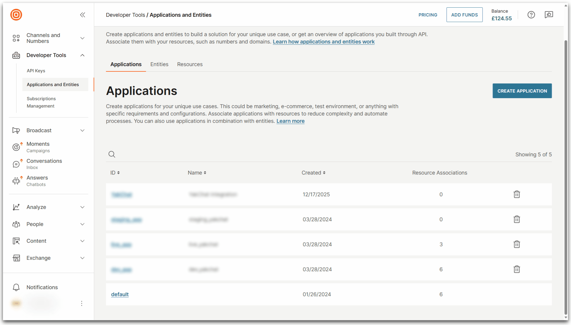 Video clip of infobip portal showing the creation of an SMS Subscription 